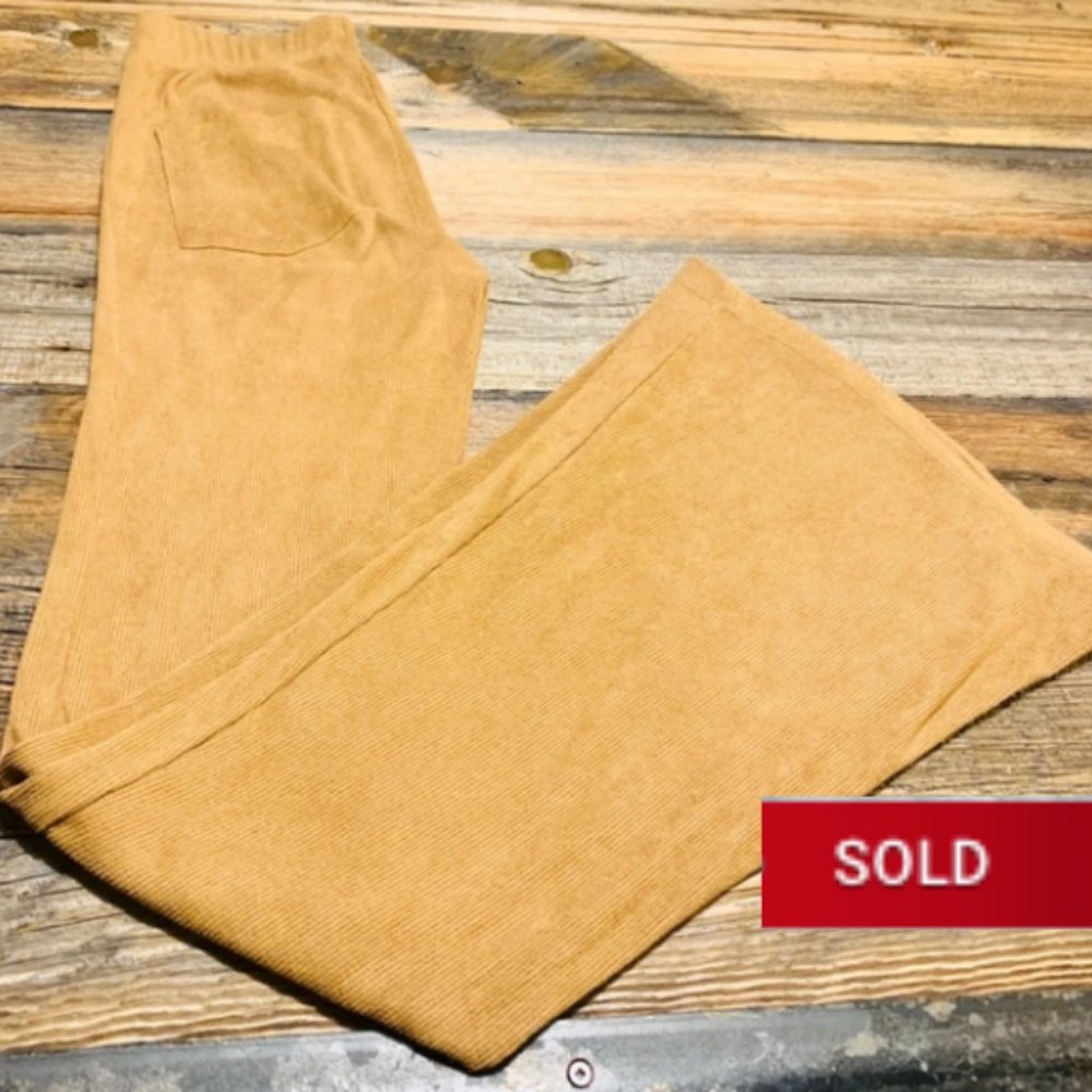 Bootcut corduroy boot cut pants